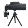 IPRee® 12X50 Telescope Universal Camera Clip Aluminum Alloy Tripod High Power Night Light Monocular