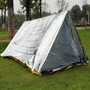 Outdoor 2 Persons Camping Emergency Survival Tent First Aid Sunshade Shelter Rescue Blanket