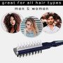 Portable Hair Shark Combing Brush Double Sided Hair Volumizer Comb Multifuncional Combing Brush Hair Styling Tool