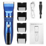 Professional Electric Hair Clipper Trimmer LED Display Cordless USB Rechargeable