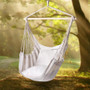 Cotton Canvas Hanging Chair Outdoor Garden Swing Hammock Chair Camping Home