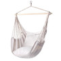 Cotton Canvas Hanging Chair Outdoor Garden Swing Hammock Chair Camping Home