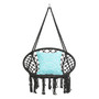 Indoor Outdoor Hammock Chair Cotton Single Garden Swing Portable Hanging Chair Max Load 330lbs