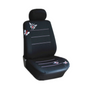 9Pcs Seasons Universal Car Seat Cover Black Embroidery Comfortable Breathable