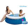 Outdoor Inflatable Swimming Paddling Pool Yard Garden Family Kids Play