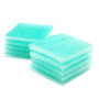 10pcs 50*50*5cm Paint Spray Booth Exhaust Filter Roll Glass Fiber Mat