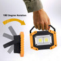 XANES 30W LED COB Outdoor IP65 Waterproof Work Light Camping Emergency Lantern Floodlight Flashlight