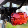 BIKIGHT 5 LED 7 Modes Bike Tail Light Cycling Bicycle Rear Lamp Night Safety Warning Lantern