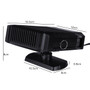 12V 150W Electric Car Heater Cooler Fan Windscreen Defogger Defroster Demister