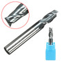 5pcs 6mm Solid Carbide Tungsten Coated 2 Flute End Mill Slot Drill Milling Cutter