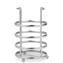 11X17cm Round Tableware and Chopstick Holder Metal Tool Storage Basket