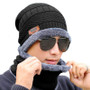 Outdoor Fleece Hat Riding Ski Windproof Knitting Caps Cycling Running Sport Mask Sport Warm Scarf