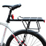 BIKIGHT Bicycle Bike Cargo Rack Rear Back Seat Carrier Shelf Quick Release Luggage Protect Pannier