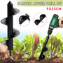 Garden Auger Spiral Drill Bit Attachment Bulb Plant Post Bedding Planting Auger Tool