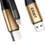 EAGET i90 2-In-1 USB 3.0 Lightning 64G 128G USB Flash Drive Charging Cable for iPhone iPad