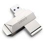 Eaget F70 USB 3.0 128GB Metal USB Flash Drive U Disk Pen Drive 360 Degree Rotation