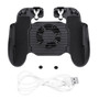 H5 Gamepad Joystick Game Controller USB Built-in Cooling Fan for PUBG Rules of Survival Mobile Game Fire Trigger for Phone