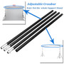 2.8m/9.2ft Photography Background Backdrop Support Stand System Adjustable Crossbar