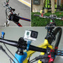 PULUZ Bike Mount Aluminum Bicycle Holder Adapter Mount for Gopro Xiaomi Yi Sport Camera