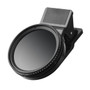 Zomei Adjustable 37mm Neutral Density Clip-on ND 2-400 Phone Camera Filter Lens for iPhone Samsung HTC Huawei Android IOS