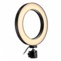 16cm LED Video Ring Light 5500K Dimmable with 160cm Adjustable Light Stand