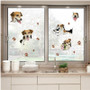Miico 3D Creative PVC Wall Stickers Home Decor Mural Art Removable Dog Decor Sticker