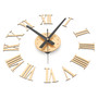 DIY Large Wall Clock Mirror Surface Sticker Modern Style Home Decoration Design