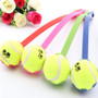 Dog Throw Tennis Ball Toy With Handle Pet Puppy Interactive Playing Pet Toys