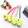 Dog Throw Tennis Ball Toy With Handle Pet Puppy Interactive Playing Pet Toys