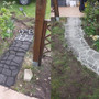 Garden DIY Plastic Path Maker Mold Manually Paving Courtyard Stone Road Cement Brick Mold Auxiliary Tools