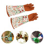Garden Long Sleeve Glove 1 Pair Hands Waterproof Pruning Trimming Protecting Thickened Gloves Tools