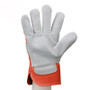 Gardening Protective Work Gloves Cow Split Leather Transport Driving Carrying Factory Working Glove