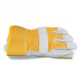 Gardening Protective Work Gloves Cow Split Leather Transport Driving Carrying Factory Working Glove
