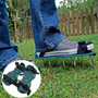 Gardening Grass Lawn Plastic Aerating Shoes Greensward Spikes Loosening Equipment