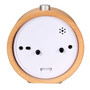 Beech Wood Alarm Clock Noctilucence Mute Creative Solid Wood Alarm Clock