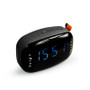 LED Digital Double Alarm Clock with Sleep Timer Snooze Fuction Bluethooth Loudspeaker Box Table Clock