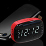 LED Digital Double Alarm Clock with Sleep Timer Snooze Fuction Bluethooth Loudspeaker Box Table Clock