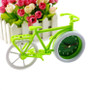 Honana Pastoral Style Trumpet Bike Shape Alarm Clock for Children Kids Bicycle Clocks Home Art Decor