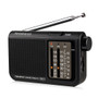 Retekess V-117 FM AM SW 3 Band Radio Battery Powered Operated by 2 AA Battery Transistor Radio Jack Emergency Radio Receiver Portable Radio Station