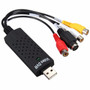 DC5V USB Video Capture Card TV Tuner LED VCR DVD Audio Adapter Converter