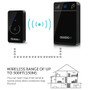 Guudgo GD-MD01 Wireless Touch Screen Music Doorbell Portable Waterproof Doorbell 52 Melody Chime