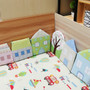 6PCS Animal Soft Cotton Baby Infant Pillow Pad Crib Protector Bedding Cot Bumper