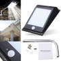 10W Waterproof 81LED Solar Light Sensor Street Light Parking Porch Dim Wall Lamp White Light