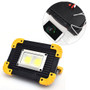 Portable 20W Dual COB LED USB Rechargeable LED Camping Work Flood Light Outdoor Searchlight