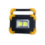 Portable 20W Dual COB LED USB Rechargeable LED Camping Work Flood Light Outdoor Searchlight