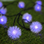 5M 20LED Dandelion Ball Solar Christmas Party Decor Outdoor Fairy String Light Lamp