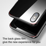 Baseus 0.3mm 9H Arc Edge Back Tempered Glass Film for iPhone X