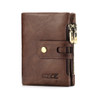 Men Women Retro Genuine Leather Wallet Card Holder