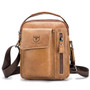 Bullcaptain Genuine Leather Business Messenger Bag