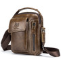Bullcaptain Genuine Leather Business Messenger Bag